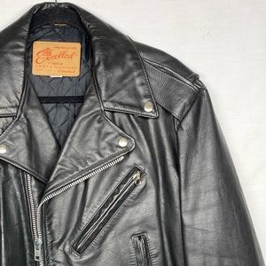 Vintage Excelled Leather Motorcycle Jacket